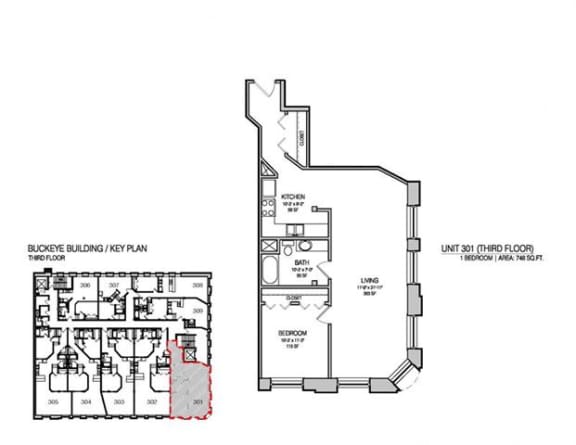 a floor plan of a building with a lot of windows