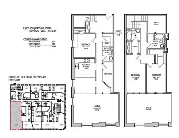 a floor plan of a house with two stories and a garage