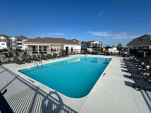 Sparkling Pool at The Residences at Akita Lane, Ohio