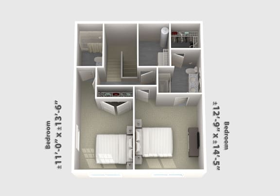 2 bed 2 bath D at The Bend, Lancaster, Ohio