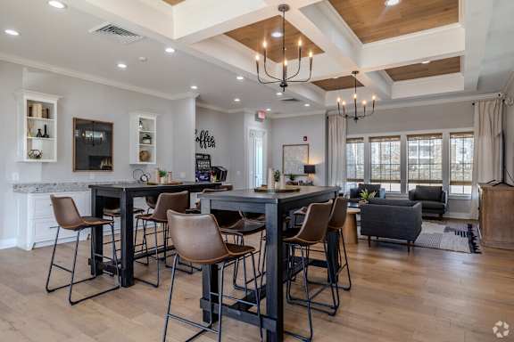 Clubroom Kitchen at The Residences at Akita Lane, Canal Winchester, 43110