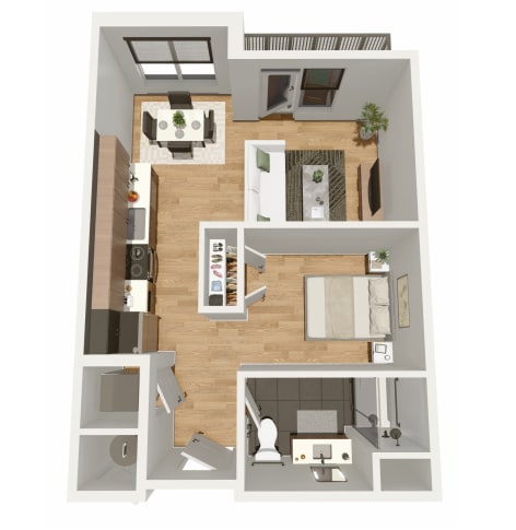 UNIT S2 at Breakwater Lofts, Cleveland