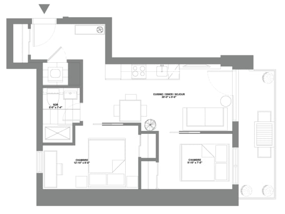 Floor Plans of Stanbrooke in Montréal, QC