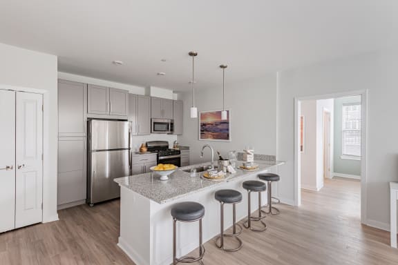 Chef-Style Kitchens at Glen Oaks Luxury Apartments in Wall Township, NJ