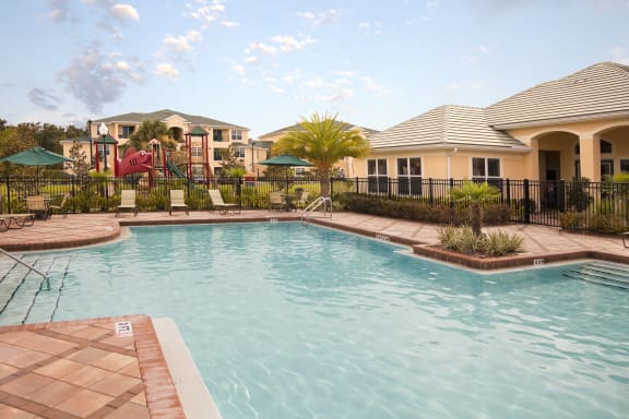 Resort-Style Pool at Laurel Oaks Affordable Apartments in Leesburg FL