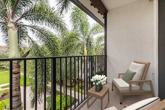Balcony at Azura Luxury Apartments in Kendall, FL