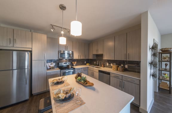 Chef-Style Kitchens at Parc at White Rock Luxury Apartments in Dallas, TX