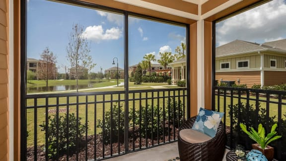 Private Balconies at The Sedona Luxury Apartments in Tampa FL