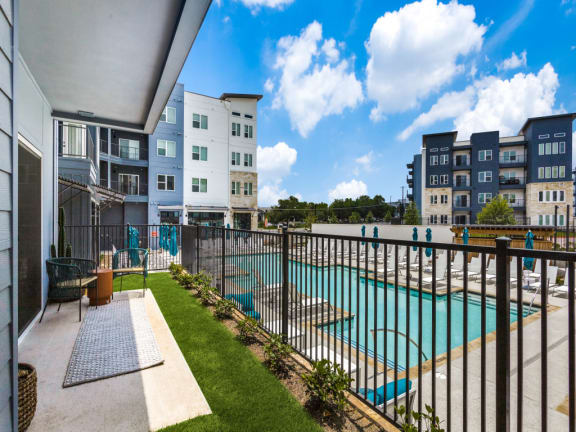 Fenced Yards Available at The Prescott Luxury Apartments in Austin, TX