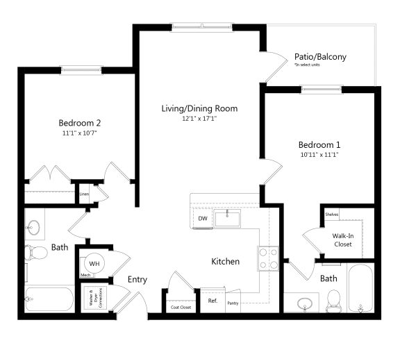 B1-Aspire Two Bedroom Affordable Apt in Norfolk VA