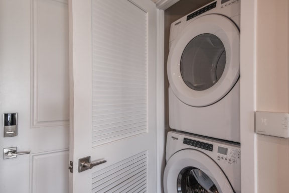 Front Load Washer and Dryer Included at Boca Vue Luxury Apartments in Boca Raton FL