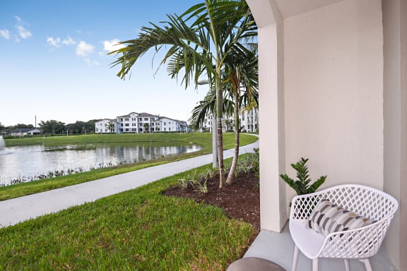 Private Balconies or Patios at Boca Vue Luxury Apartments in Boca Raton FL