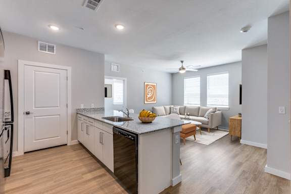 Open-Concept Apartments at Carson Crossing Apartments in Southeast Austin TX