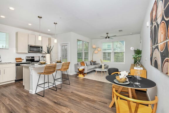 Spacious One, Two and Three-Bedroom Luxury Apartments at The Gallery in Trinity FL