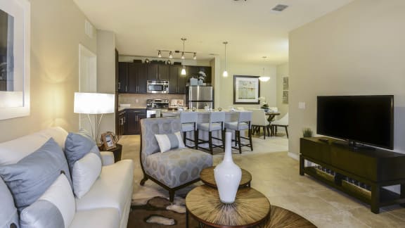Spacious One, Two, and Three-Bedroom Apartments at The Sedona Luxury Apartments in Tampa, FL