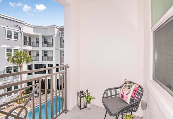 Private Balconies at The Foundry at NoHo, Tampa, FL, 33606
