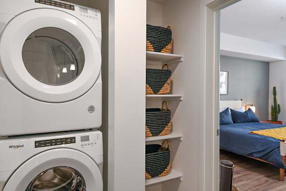 Apartments with In-Home Laundry at The Huntington Luxury Apartments in Duarte CA