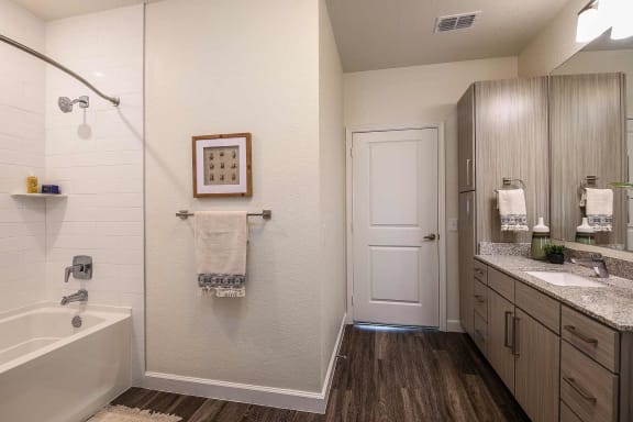 Elegant Bathrooms at The Morgan Luxury Apartments in Orlando FL