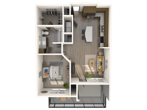 Prato Floor Plan at The Rialto, Orlando, FL, 32819