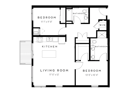 Unit C5 2 Bed at Maven on Broadway Apartments, Minnesota