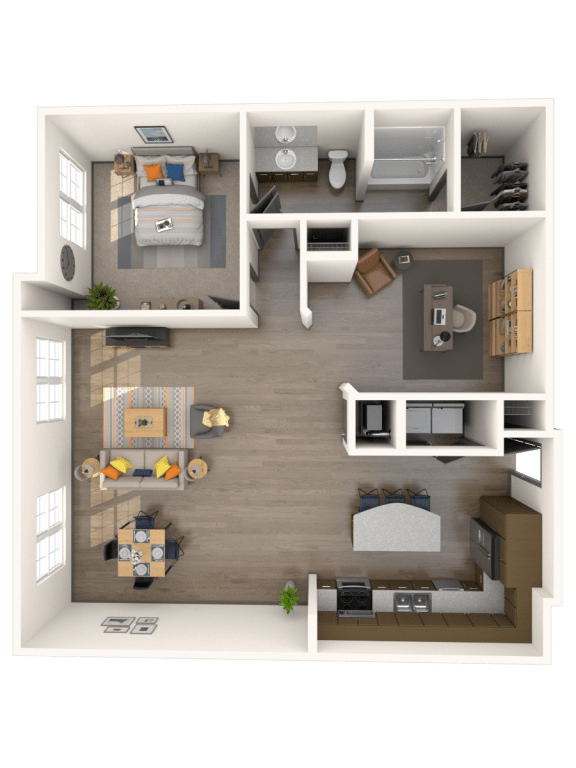 Floor Plan  Trapani Floor Plan at The Rialto, Orlando, FL, 32819