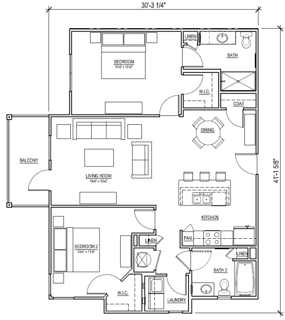 1, 2 & 3 Bedroom Apartments in Bradenton, FL | Echo Lake
