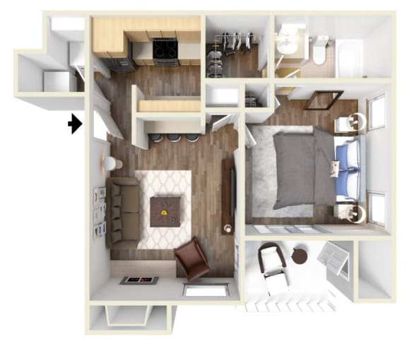 Sundrop Floor Plan at High Oaks, Austin, Texas