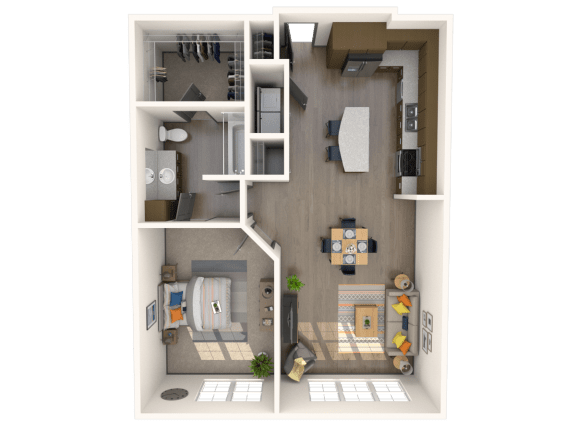 Floor Plan  Naples Floor Plan at The Rialto, Florida