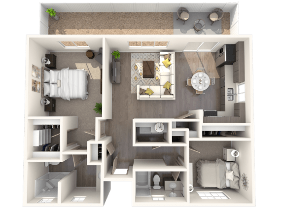 Mesa Floor Plan at Parke Place, Prescott Valley, Arizona