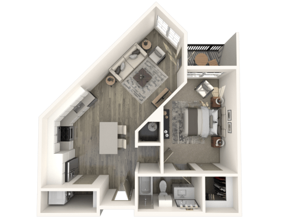 A1 Floor Plan at Inspire, North Carolina