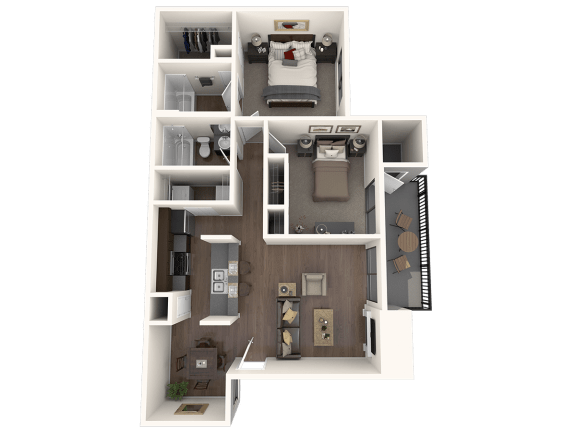 Wild Basin Floor Plan at Great Hills, Austin, TX