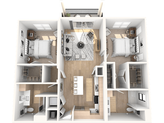 The Coast Floor Plan at The Palmeri Residences, Naples, FL
