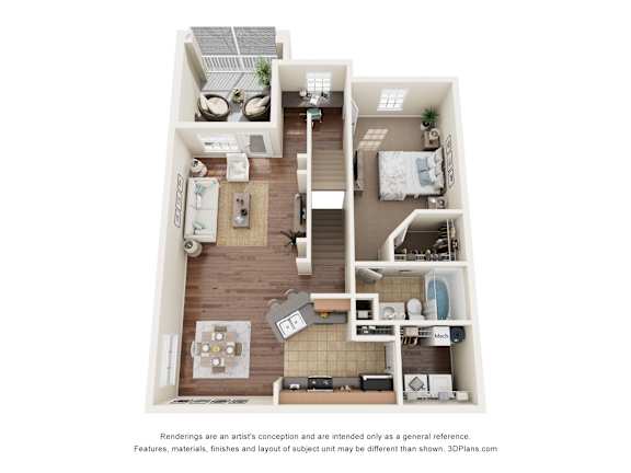 Coventry w/ Loft Floor Plan at Ballantrae Apartments, Sanford, 32771