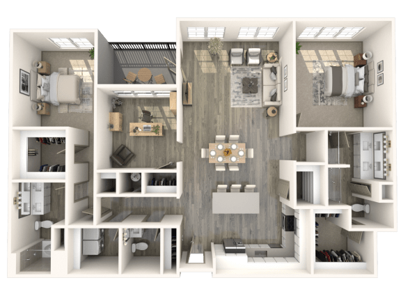 C4 Floor Plan at Inspire, North Carolina