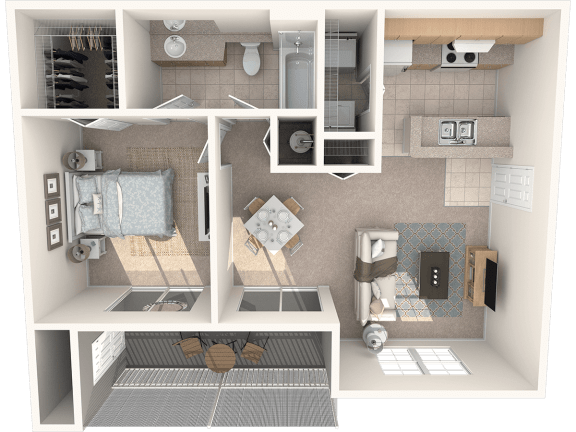 Captiva Floor Plan at Promenade at Reflection Lakes, Florida