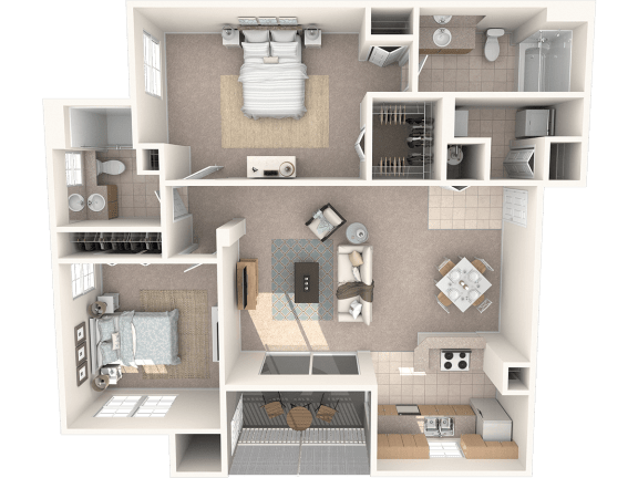 Cypress Floor Plan at Promenade at Reflection Lakes, Fort Myers