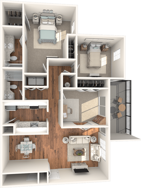 Cypress Floor Plan at Lakes at Suntree, Melbourne, 32940