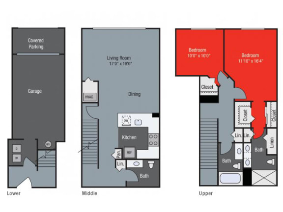 Oleander Floor Plan at Floresta, Jupiter, FL