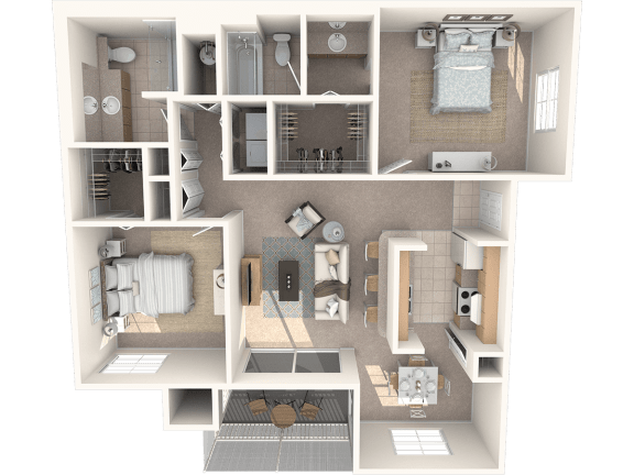 Ford Floor Plan at Promenade at Reflection Lakes, Florida
