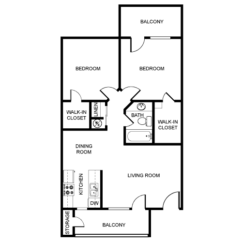 E Floor Plan E Floor Plan | Hilands
