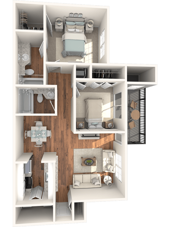 Juniper Floor Plan at Lakes at Suntree, Melbourne, FL