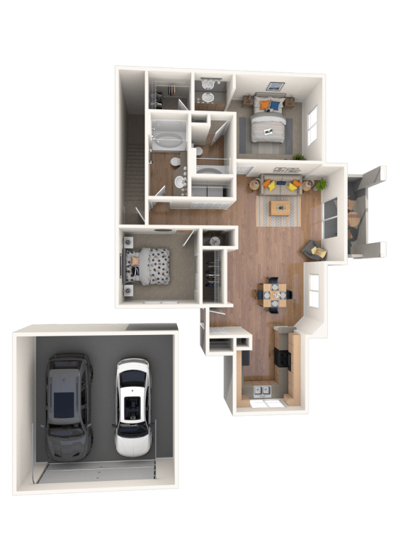Miletto Floor Plan |Altezza High Desert