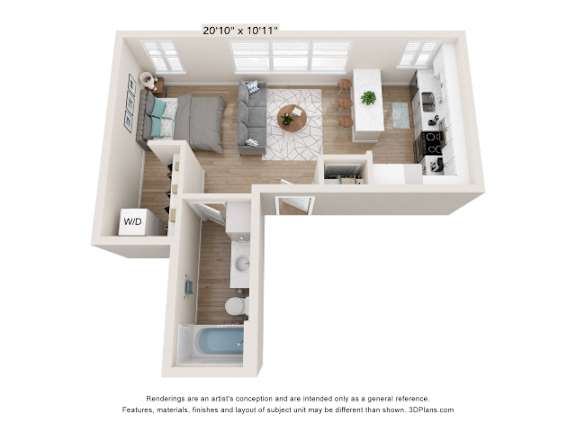 A Floor Plan at SoRoc On Maine, Minnesota