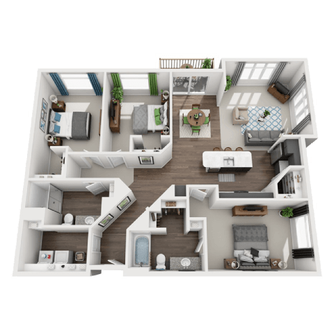 Stonebrooke Floor Plan at SoRoc On Maine, Minnesota