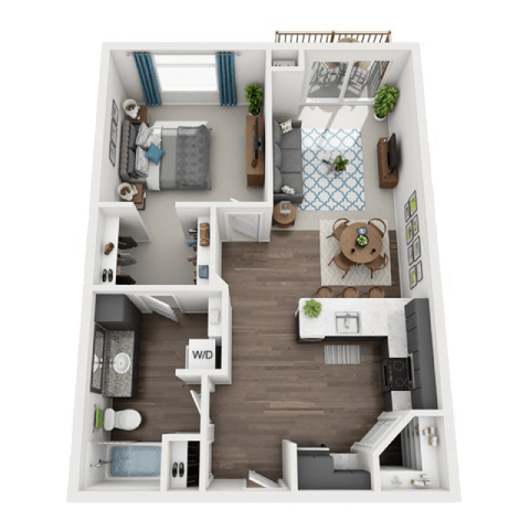 Buckridge Floor Plan at SoRoc On Maine, Minnesota, 55904