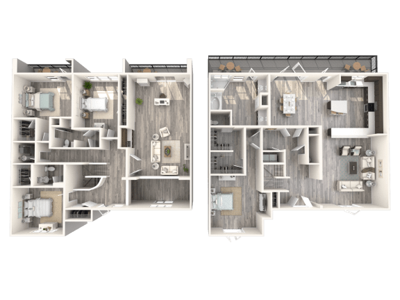 Penthouse Floor Plan at Paramount on Lake Eola, Orlando, FL, 32801