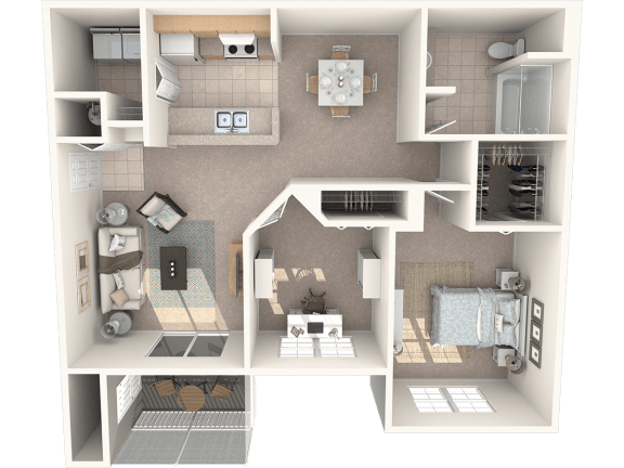 Pine Floor Plan at Promenade at Reflection Lakes, Fort Myers