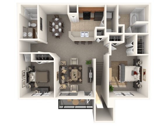Radford Floor Plan at Estates at Heathbrook, Ocala, FL