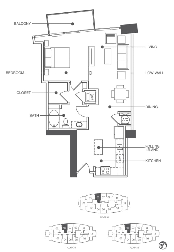 Suite 5 Floor Plan Suite 5 Floor Plan at Element, Florida, 33602