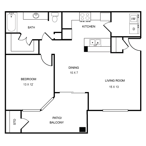 Pueblo Deluxe Floor Plan | Sedona Springs